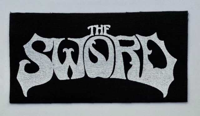 The Sword Cloth Patch Sew On Badge Approx 3" X 6" (CP260)