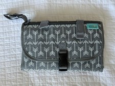 Kopi Baby Portable Diaper Changing Pad Gray Arrows
