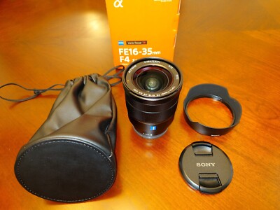 SONY ZEISS Vario-Tessar T* FE 16-35mm f/4 Zoom lens + A 72mm Variable ND filter