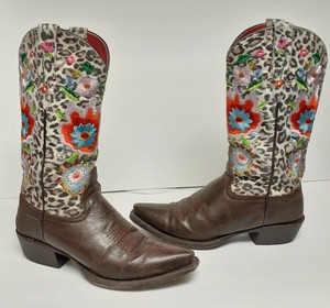 macie bean floral boots