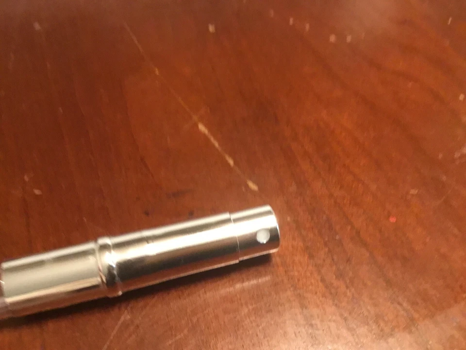 Macy Perfume Spray Atomizador con Embudo de Metal Viaje 5.5” NUEVO Foto 4 de 4