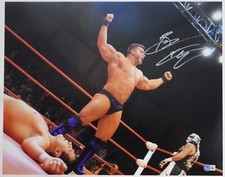 Brian Cage Signed 16x20 Photo BAS COA AEW ROH Lucha Libre AAA Impact FCW Auto 94