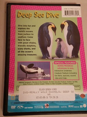 Really Wild Animals - Deep Sea Dive (DVD, 2005) National