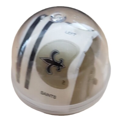 Vintage New Orleans Saints Mini Football Helmet Gumball Vending Machine ...