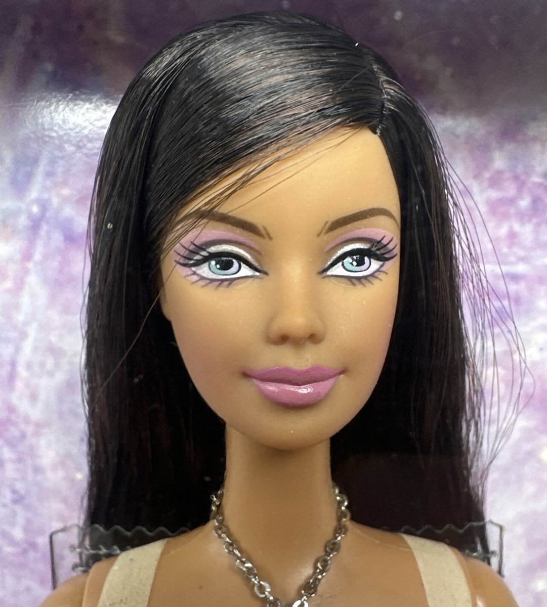 2002 Mattel Birthstone Collection October Opal Latino Barbie Doll