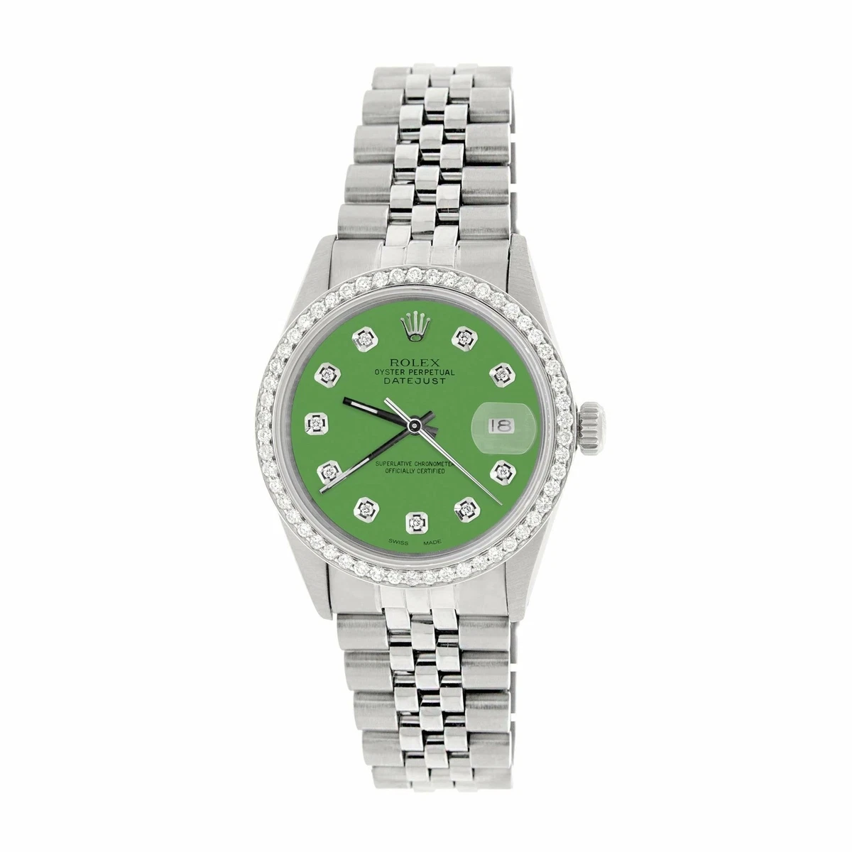 Money top green rolex