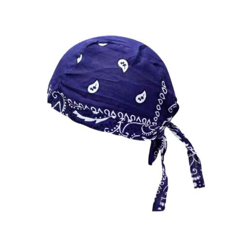 Cycling Bandana Sport Pirate Hat Unisex Headband Rag Durag Cap Beanie Wrap~ - Picture 8 of 27