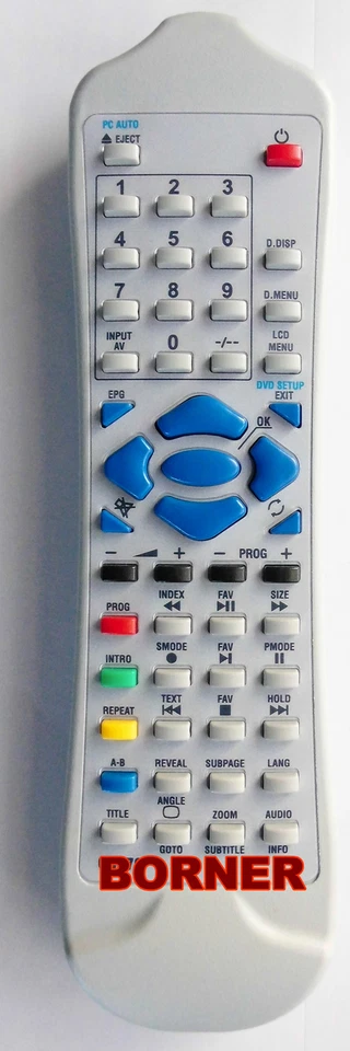 MARKENLOS Ersatz Fernbedienung passend für Medion Tevion MSN 40032570 NEU!