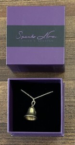 Authentic Brand Official Taylor Swift SPEAK NOW TV XIII Bell Necklace 18k Gold Plated