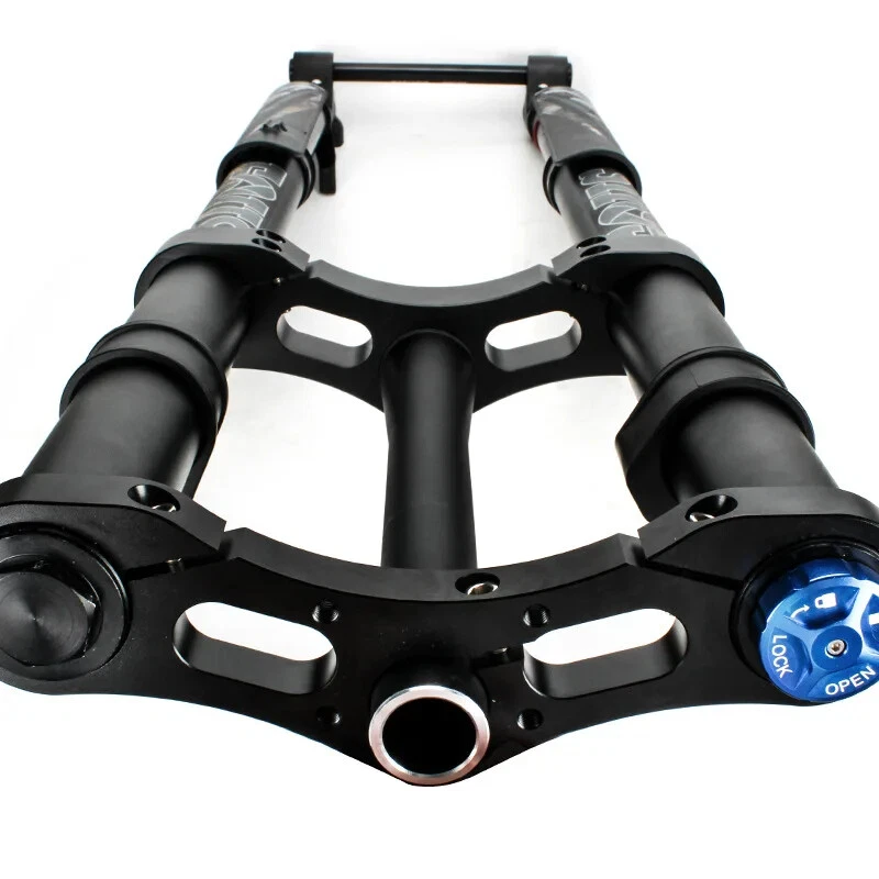 26er MTB Snow Fat Tire Bike Air Suspension Fork Travel 130mm BOOST 15x110mm Hub - Image 2 of 4