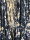 Rock & Republic Blue, White Button Jumpsuit Marble/Tie Dye Print Size XXL, Used — photo 4
