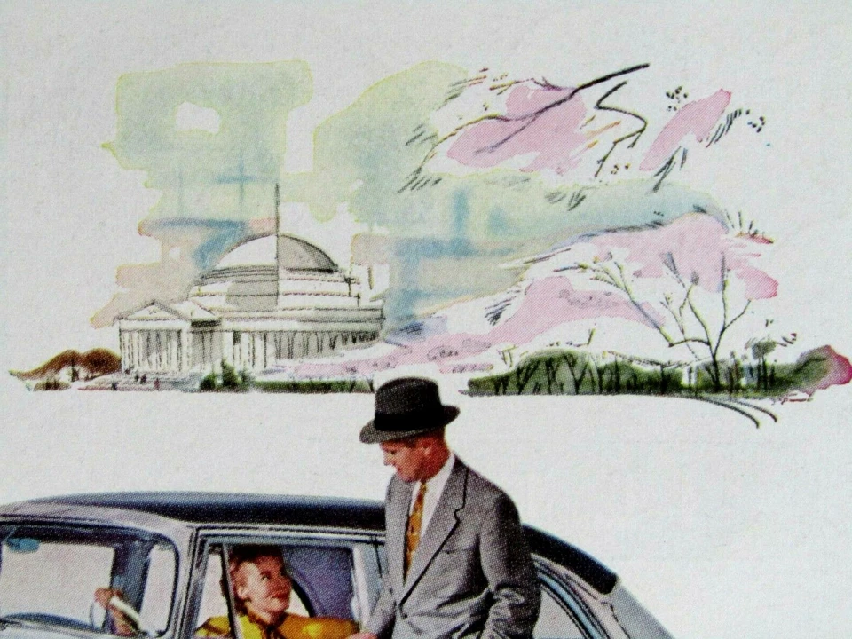 DE SOTO Fireflite 1955 vintage más inteligente de los coches inteligentes anuncio impreso original Foto 2 de 4