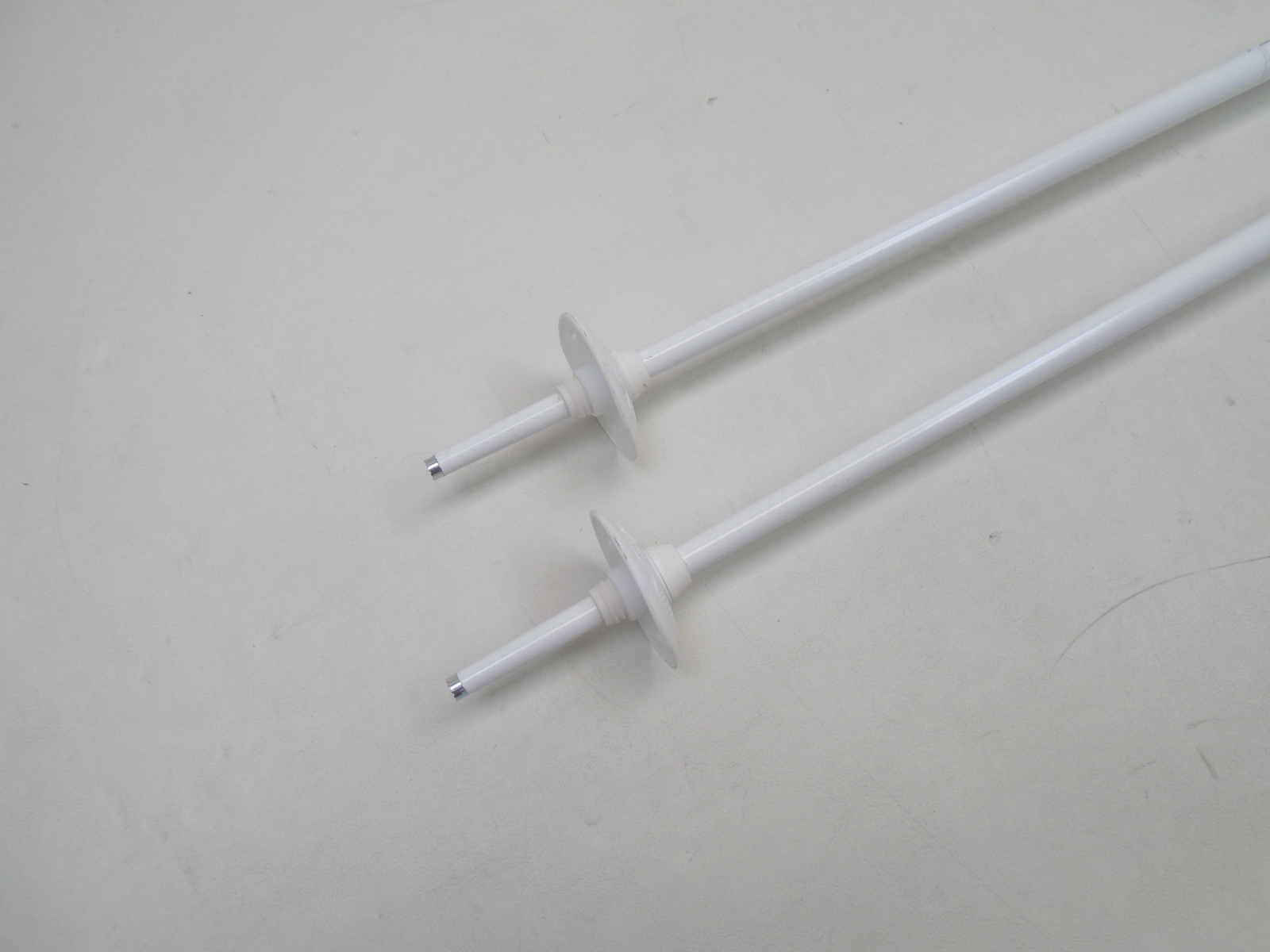 SALOMON L41174300 ARCTIC DONNA 105CM BIANCO GRIGIO ALLUMINIO PALI SCI ALPINO