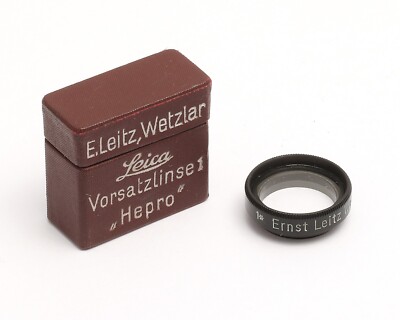Leica Leitz Nahlinse 1 ''HEPRO'' Filtergewinde E19