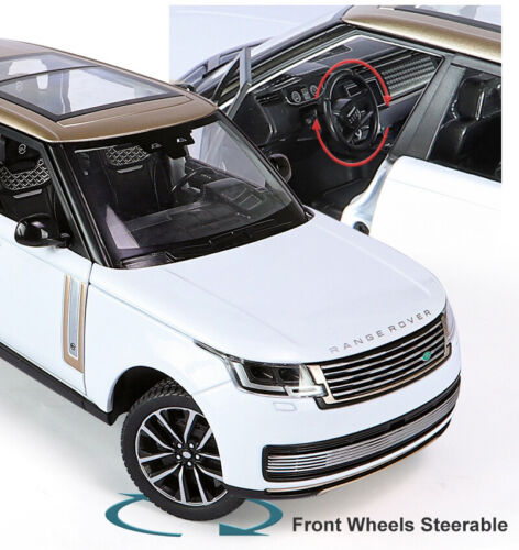 1:24 Land Rover Range Rover SV Diecast Vehicle Model Car Toy Sound Light Gifts - Picture 8 of 11