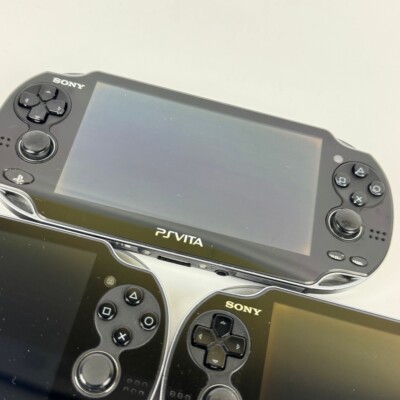 Sony PlayStation PS Vita PCH-1100 Crystal Black 3G/Wi-Fi