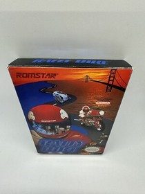 NES Nintendo RALLY BIKE Complete CIB Box Game Romstar Reg Card Rare Very Nice!