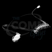 Special Ops Clear Acoustic Tube for Motorola Icom Vertex Surveillance Earpieces