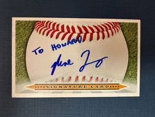Max Lazar, PHILLIES (2024 Debut) SIGNED 3x5 Index Card
