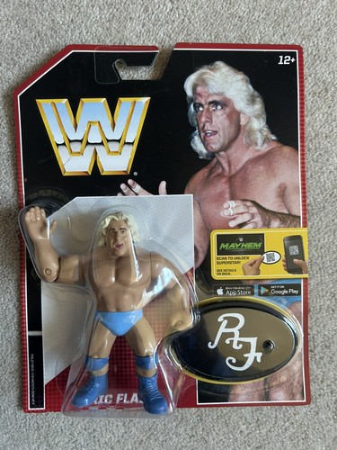 WWE Mattel Retro Series 4 Ric Flair MOC Brand  New...
