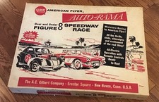 Gilbert American Flyer Auto-Rama Over Under Figure 8 Speedway Race No. 19083