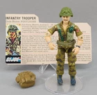 Hasbro G.I. Joe ARAH Vintage Action Figure w/ File Card - Footloose