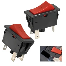 3-Way Power Switch Compatible With NV22 Series Electrical Ratings 8A 250VAC