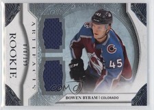 2020 Upper Deck Artifacts Rookies Horizontal Material Gold /199 Bowen Byram 5ub
