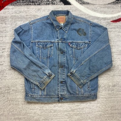 Levis Denim Type 3 Jacket Extra Large Blue Jean 70507 Outdoor Casual Trucker Men