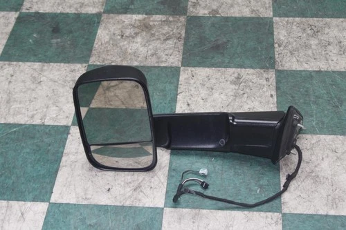 13-18 RAM Black Cap Driver Side Left LH Power 7x11" Door Mirror Folding OEM WTY