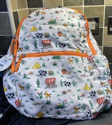 Cath Kidston Damen - Mädchen Ecru Miffy Rodeo faltbarer Rucksack 