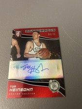 2017-18 Tom Heinsohn Panini Totally Certified #50/75 Autograph Card. Celtics ‼️
