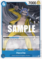 Haccha (OP05-049) - Awakening of the New Era - Uncommon