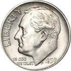1950-S Roosevelt Dime