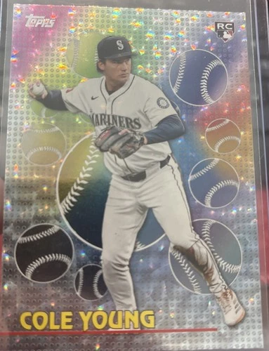 2026 Topps Series 2 Cole Young Crackle Foil (RAW)