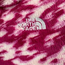 North Face Fleece Jacket Girls XL Pink Full Zip Soft Cozy Outdoor Youth Warm TNF