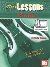 First Lessons Violin, Paperback by Duncan, Craig, Like New Used, Free shippin...