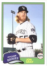 2018 Topps Archives #215 Jon Gray - BB
