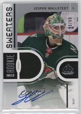 2024 SP Game Used Inked Rookie Sweaters 95/99 Jesper Wallstedt #IRS-JW Auto 1ik9