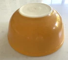 PYREX Tangerine Orange Nesting Mixing Bowl #403 2.5 Quart USA Vintage Oven Ware