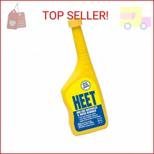 HEET Gas-Line Antifreeze And Water Remover - Removes Water From Fuel System 12oz