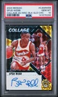 2024-25 Panini Mosaic Spud Webb Collage Auto Black Gold 5/8 #CAM-WEB  PSA 10