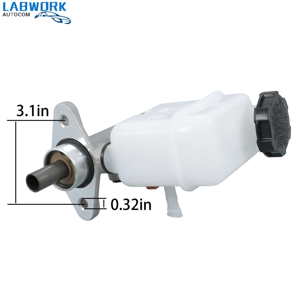 1x Brake Master Cylinder with Reservoir for Hyundai Santa Fe 2006 2007 2008 2009 Foto 2 de 4