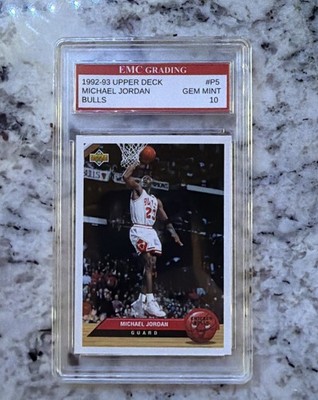 1992-1993 Upper Deck Michael Jordan #P5 Graded 10 GEM-MT | eBay 1992-1993 Upper Deck Michael Jordan #P5 Graded 10 GEM-MT | eBay