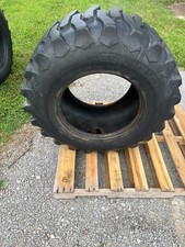 15-19.5 Used R4 Tractor Tires Look At All Pictures Please