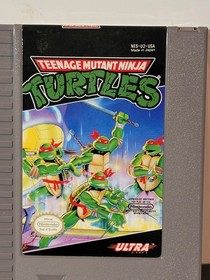 NES "Teenage Mutant Ninja Turtles" Nintendo Video Game Cartridge Tested Works