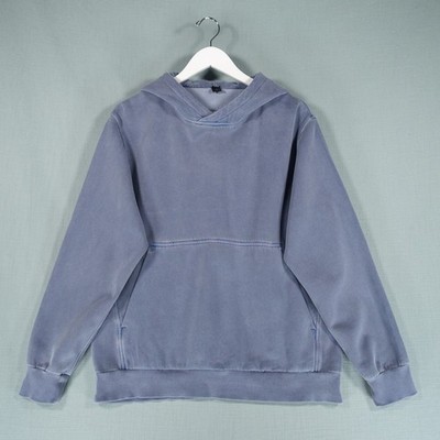 Lululemon Pullover Hoodie Herren Small Blau Pulli Steady State Kängurutasche