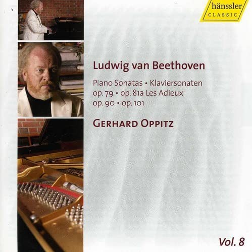 98208 Gerhard Oppitz Beethoven: Complete Piano Sonatas (Vol. 8) CD 98208 NEW