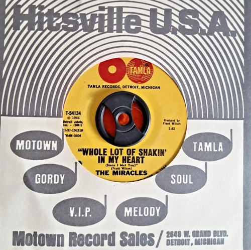 Northern soul The Miracles Whole lot of shakin in my heart (Since i met you)  EX