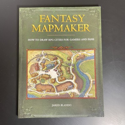 Fantasy Mapmaker: How to Draw RPG Cities for Gamers . Jared Blando. P/B 2019